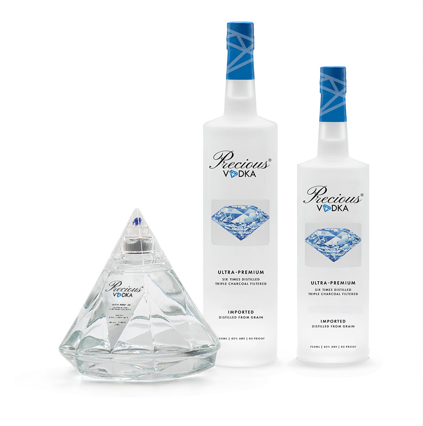 New Precious Vodka Labels